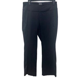 Duluth Trading Co. Black Slim Leg Pants M X 29 nylon outdoor hiking athleisure